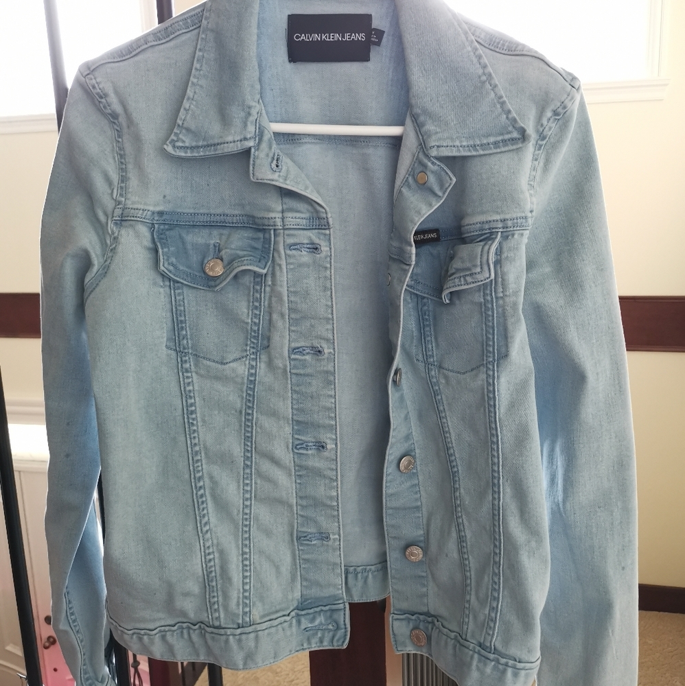 Light Blue Denim Calvin Klein Jean Jacket